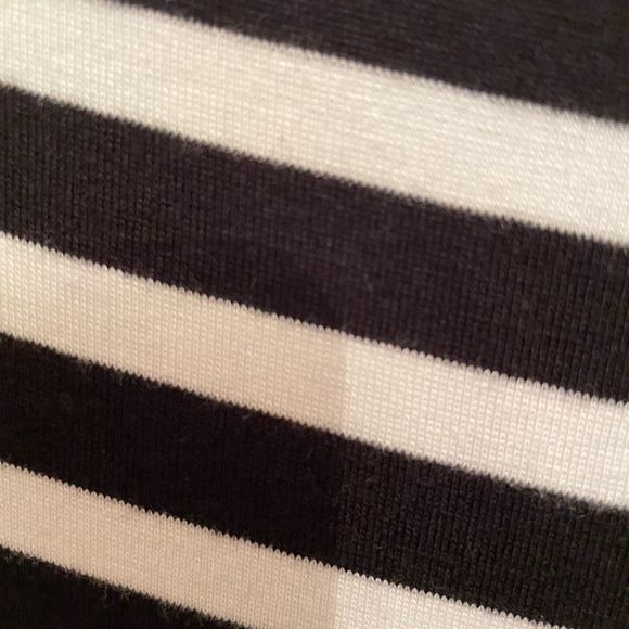 Gap dress black and white strip size medium - Picture 5 of 8
